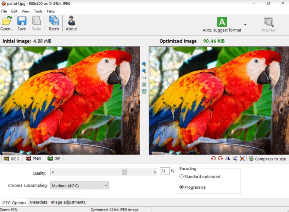 Phần mềm Radical Image Optimization Tool – hỗ trợ giảm dung lượng tối ưu hóa hình ảnh hiệu quả nhất 