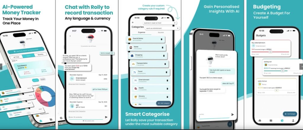 Rolly: AI Money Tracker